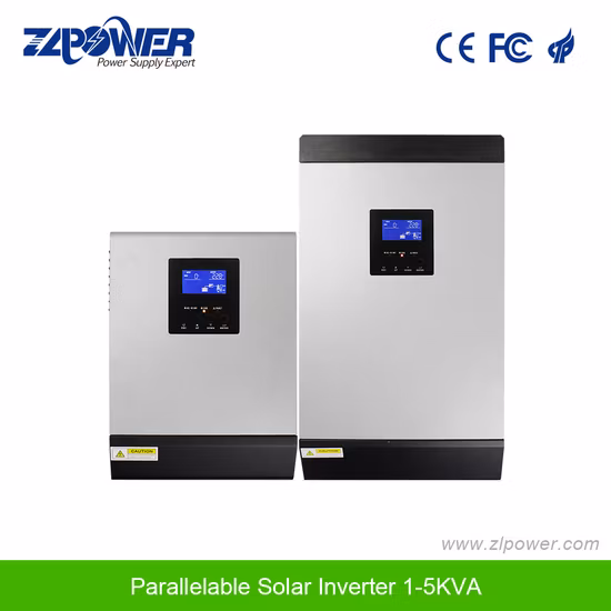 5kVA ハイブリッド ソーラー インバーター 48V MPPT ソーラー パネル充電器付き PV インバーター